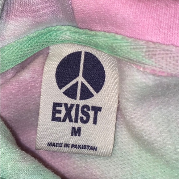 Super cute cropped tie dye hoodie - Picture 3 of 4